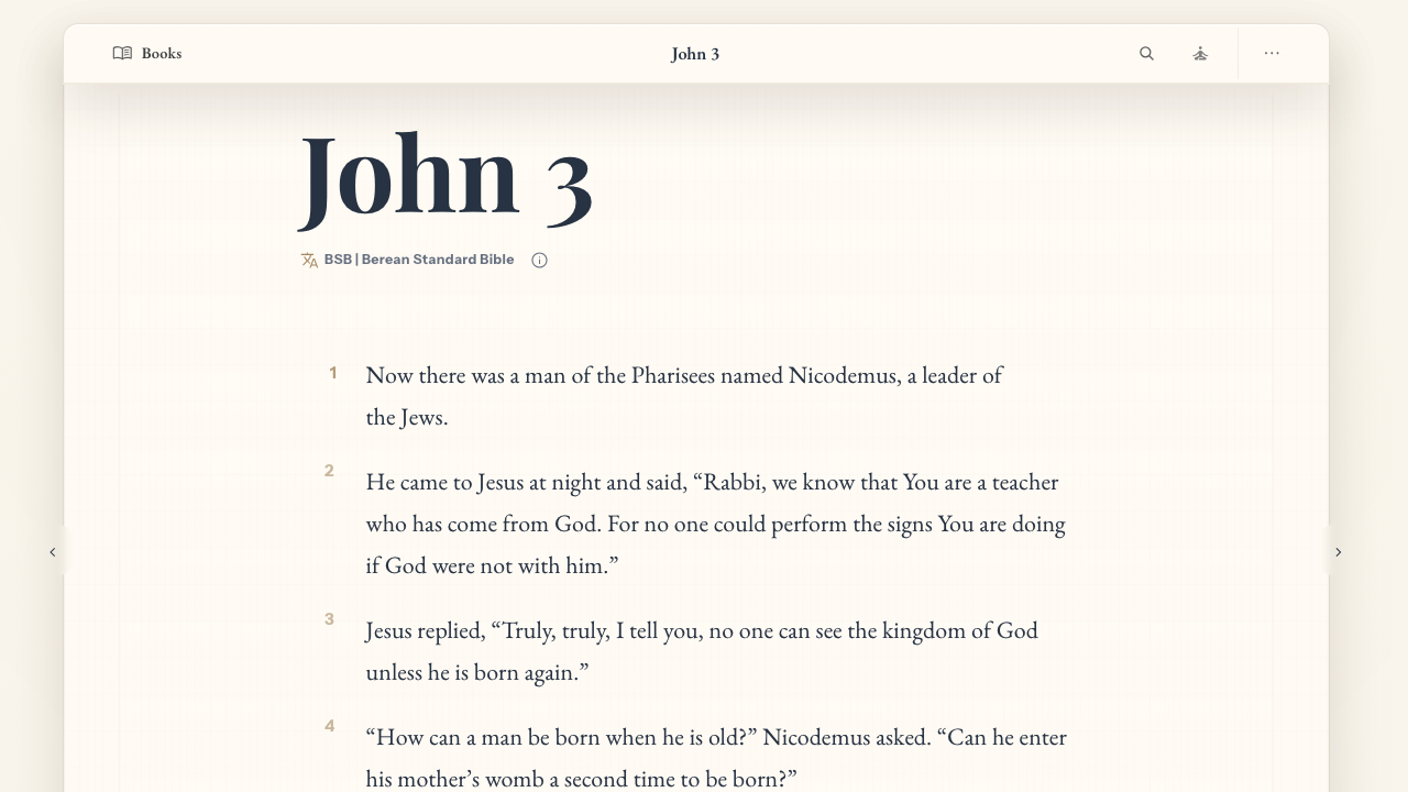readerbible desktop reading view